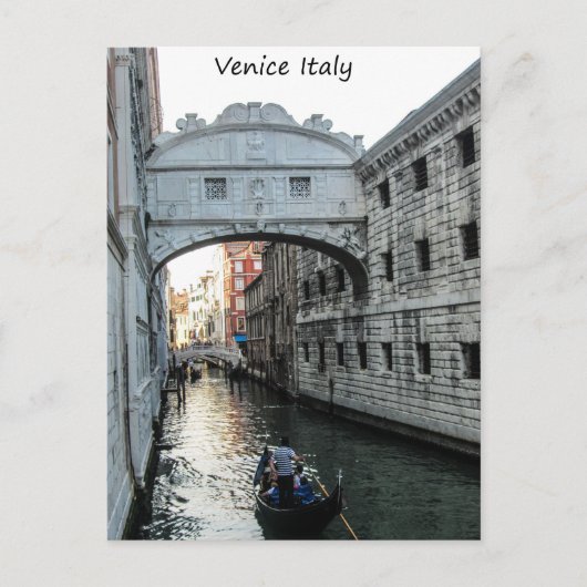 ブリッジオブシェフスヴェネツィア ポストカード (正面)