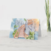 ブリッジオブラブペット悔やみや弔慰 カード (正面)