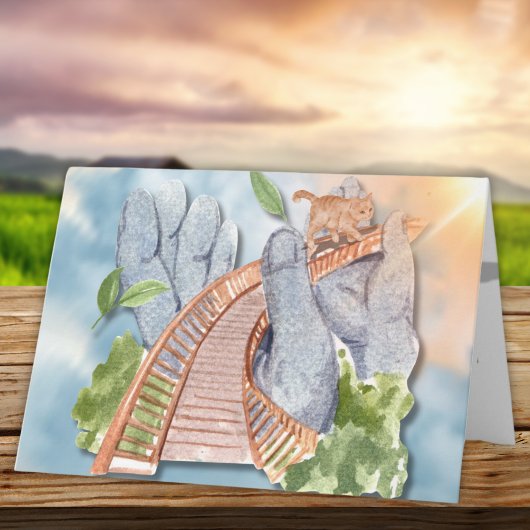 ブリッジオブラブペット悔やみや弔慰 カード