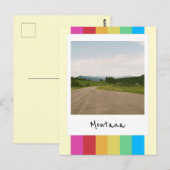 ブリッジキャニオンレトロインスタントカメラ葉書 ポストカード (正面/裏面)