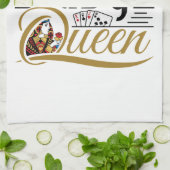 ブリッジクイーン キッチンタオル (折り畳み)