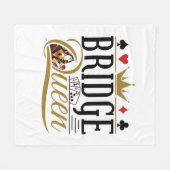 ブリッジクイーン フリースブランケット (正面(横))