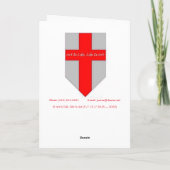 「ブリッジクラブ」快復祈願カード カード (裏面)