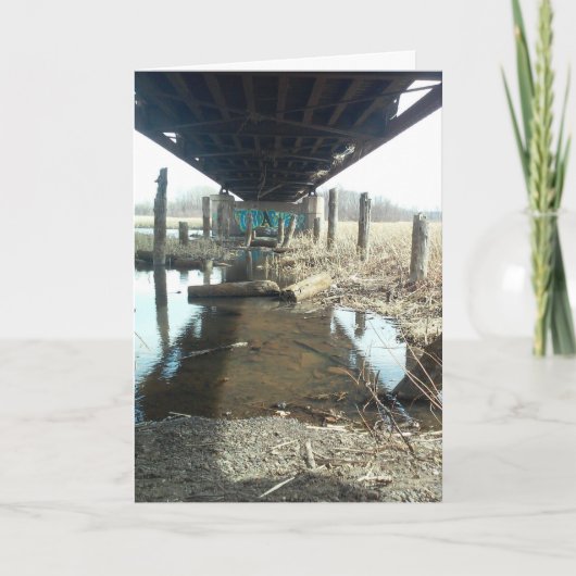 「ブリッジクラブ」快復祈願カード カード (正面)