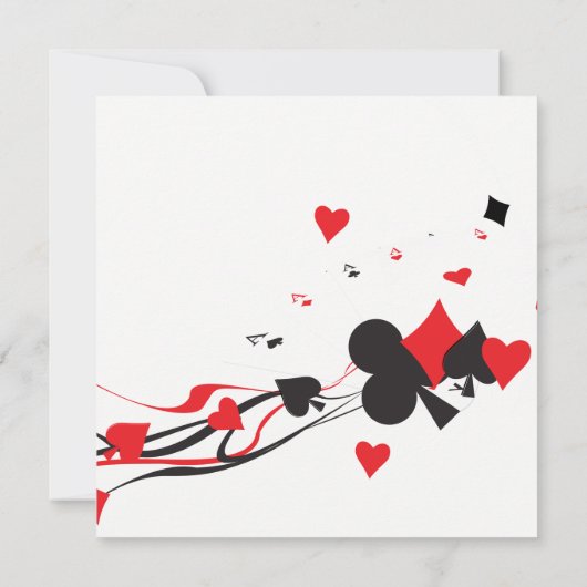 ブリッジクラブ 招待状 (裏面)