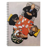 ブリッジゲームバイノーマンロックウェル ノートブック (正面)