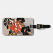 ブリッジゲームバイノーマンロックウェル ラゲッジタグ (正面横)