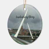 ブリッジセラミックオーナメントからのロンドンの眺め セラミックオーナメント (左)