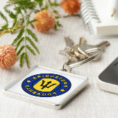 ブリッジタウンバルバドス キーホルダー (側面)