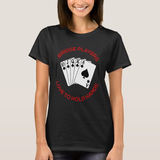 ブリッジハンズ遊プレイヤーズカード Tシャツ (正面)