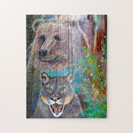 ブリッジピアアートオレゴン。 ジグソーパズル (縦)