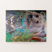 ブリッジピアアートオレゴン。 ジグソーパズル (横)