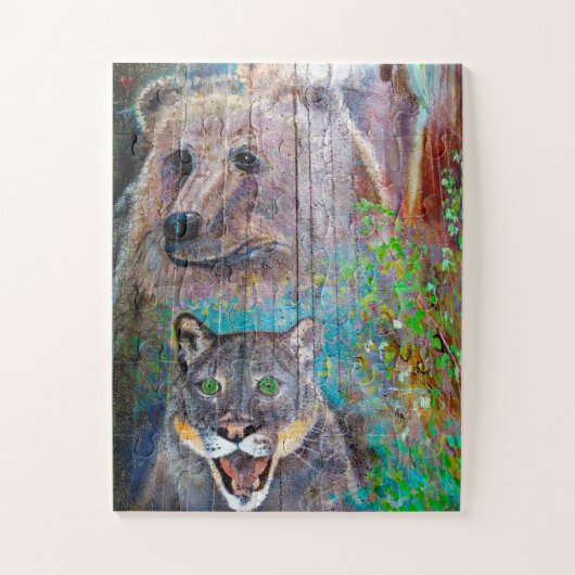 ブリッジピアアートオレゴン。 ジグソーパズル (縦)