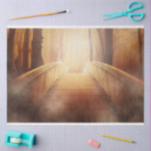 ブリッジファンタジーフォレストの切り離しティッシュペーパー 薄葉紙 (クラフト)