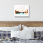 **ブリッジフィレンツェフィレンツェItaly AP12 イタリアン キャンバスプリント (インサイチュ (寝室))