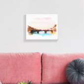 **ブリッジフィレンツェフィレンツェItaly AP12 イタリアン キャンバスプリント (インサイチュ (リビング))