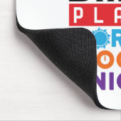 ブリッジプレーヤーの朝と夜 マウスパッド (コーナー)