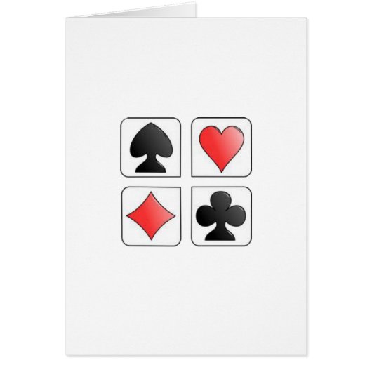 ブリッジプレーヤーカード (正面)