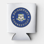 ブリッジポートコネチカット 缶クーラー (正面)