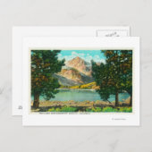 ブリッジポート付近のツインレイクスのビュー ポストカード (正面/裏面)