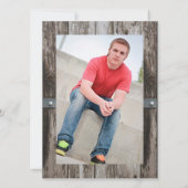 ブリッジャーカスタム卒業カード 案内状 (裏面)