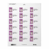 ブリッジレディ住所 シール (フルシート)