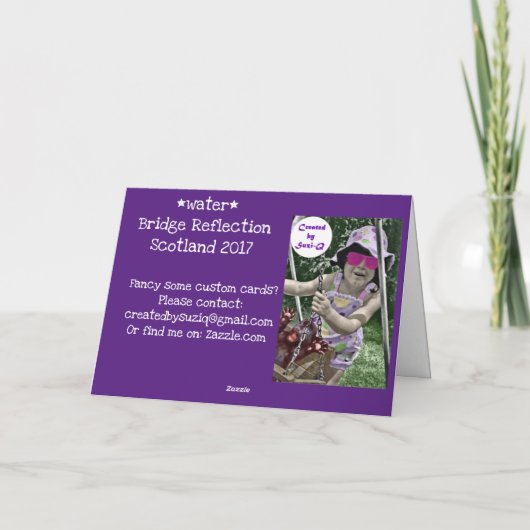 ブリッジ反射 カード (裏面)