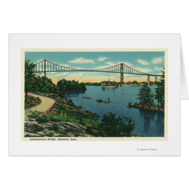 ブリッジ国際的アメリカンスパンビュー# 2 (正面横)