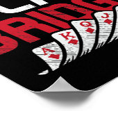 ブリッジ恋人のブリッジカードゲームデザイン遊 ポスター (角)