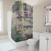 ブリッジ日本のシンフォニーバラモネファインアート シャワーカーテン (インサイチュ)
