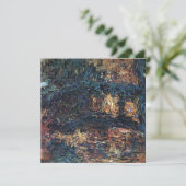 ブリッジ日本のバイクロードモネヴィンテージファインアート (スタンド正面)