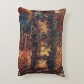 ブリッジ日本のバイクロードモネヴィンテージファインアート アクセントクッション (裏面(縦))