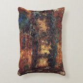 ブリッジ日本のバイクロードモネヴィンテージファインアート アクセントクッション (正面(垂直))