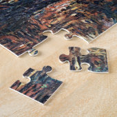 ブリッジ日本のバイクロードモネヴィンテージファインアート ジグソーパズル (側面)