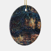 ブリッジ日本のバイクロードモネヴィンテージファインアート セラミックオーナメント (右)