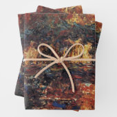 ブリッジ日本のバイクロードモネヴィンテージファインアート ラッピングペーパーシート (インサイチュ)