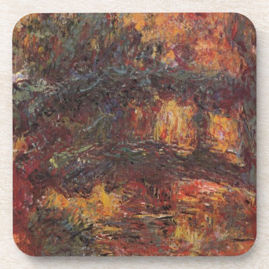 ブリッジ日本の- Claude Monet - c1920 コースター (正面)
