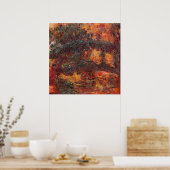 ブリッジ日本の- Claude Monet - c1920 ポスター (キッチン)