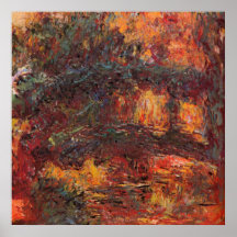 ブリッジ日本の- Claude Monet - c1920