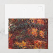 ブリッジ日本の- Claude Monet - c1920 ポストカード (正面/裏面)
