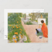 ブリッジ絵画・カール・ラーソン ポストカード (正面/裏面)