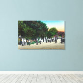 ブリッジ隣接エルベラノヴィラ キャンバスプリント (インサイチュ (ウッドフロア))