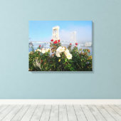 ブリッジ・キャンバス キャンバスプリント (インサイチュ (ウッドフロア))