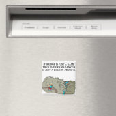 ブリッジ・ゲーム・プレーヤーの複製 マグネット (インサイチュ (食洗機))