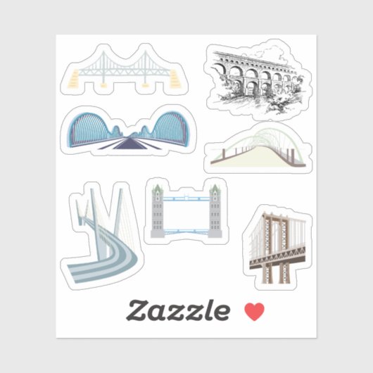 ブリッジ・ステッカー シール (シート)