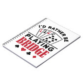 ブリッジ·ブリッジ·カード·ゲ遊ームになりたいクールのですが。 ノートブック (左側)