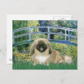 ブリッジ – ペキンゲス1b ポストカード (正面/裏面)