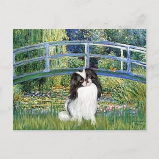 ブリッジ – 日本のチン2 ポストカード (正面)