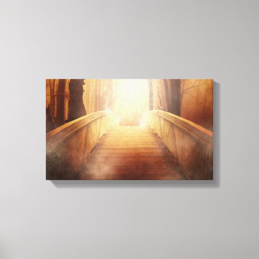 ブリッジ | Zazzle_Growshop。 キャンバスプリント (正面)