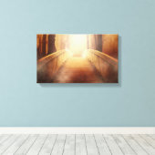 ブリッジ | Zazzle_Growshop。 キャンバスプリント (インサイチュ (ウッドフロア))